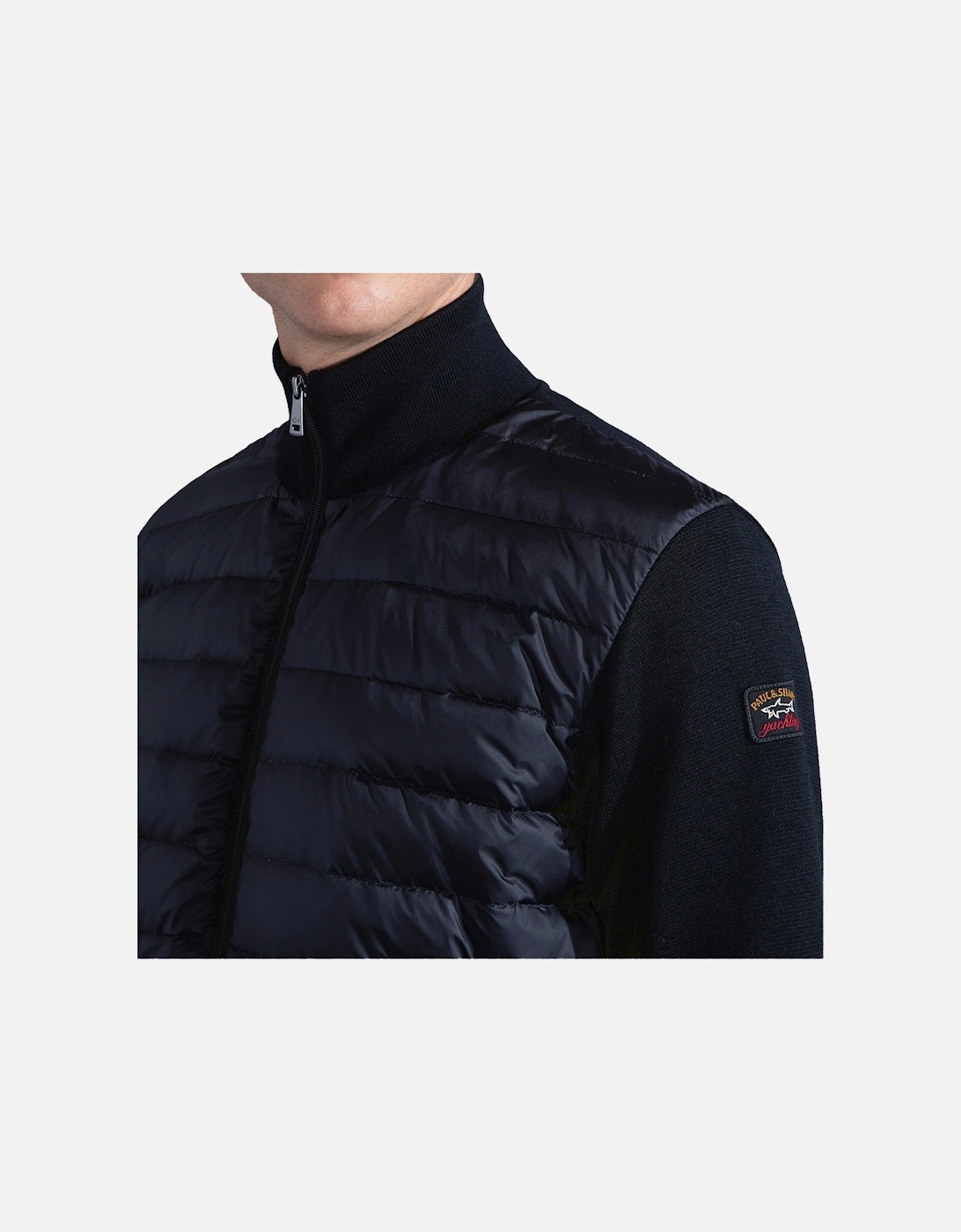 Mens Ultra Light Down Hybrid Jacket (Navy)