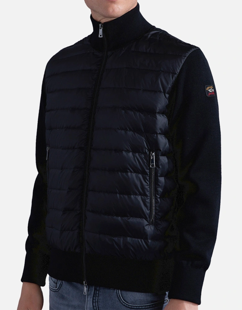 Mens Ultra Light Down Hybrid Jacket (Navy)