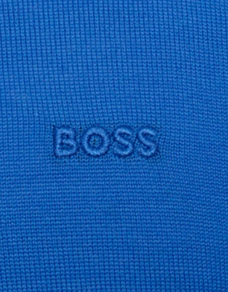 Mens Botto-L Knit Sweatshirt (Blue)