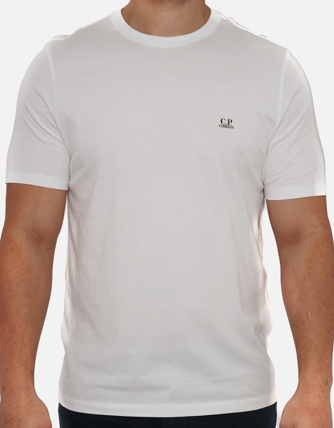 C.P. Company Mens Basic T-Shirt (White), 8 of 7