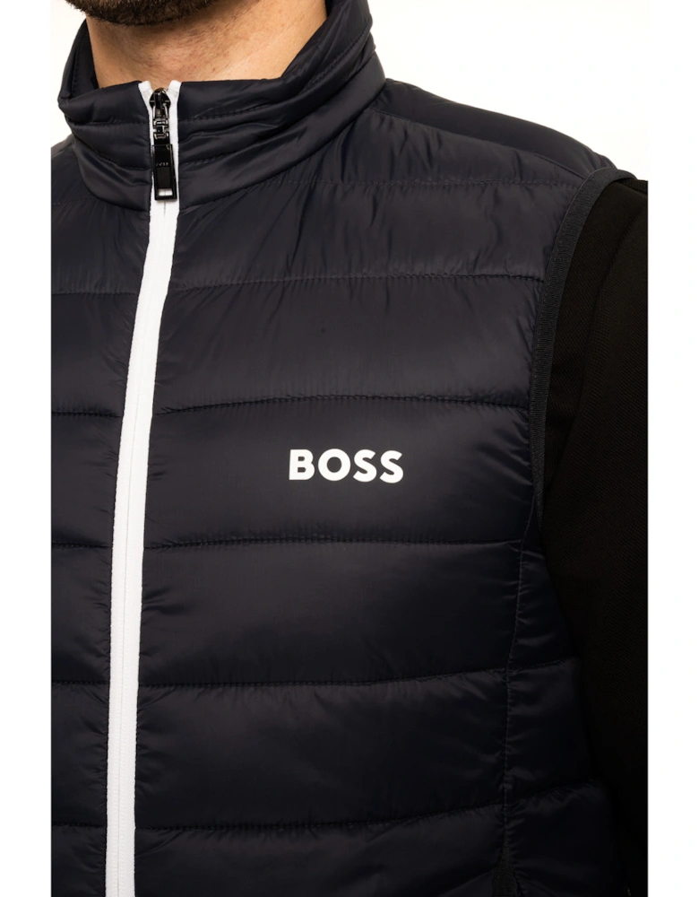 Boss Mens Athleisure V Thor Gilet (Dark Blue)