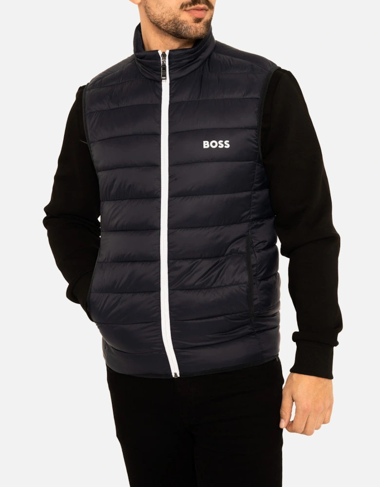 Boss Mens Athleisure V Thor Gilet (Dark Blue)