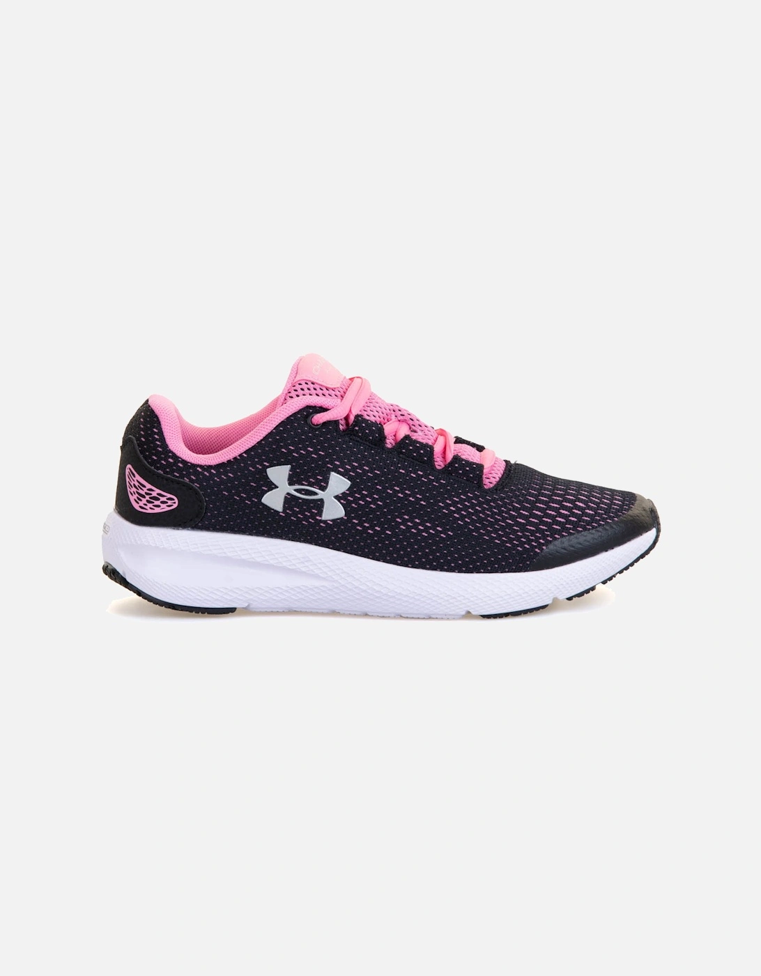 Youths Charged Persuit 2 Trainers (Black/Pink)