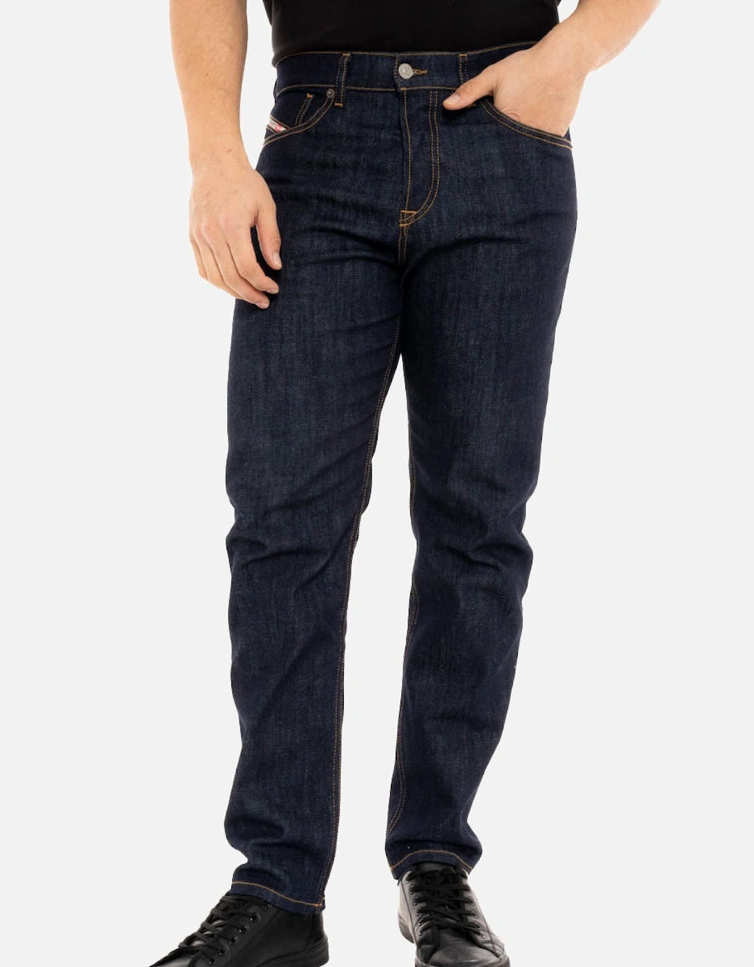 Mens D-Finning Z9B89 Jeans (Indigo), 4 of 3