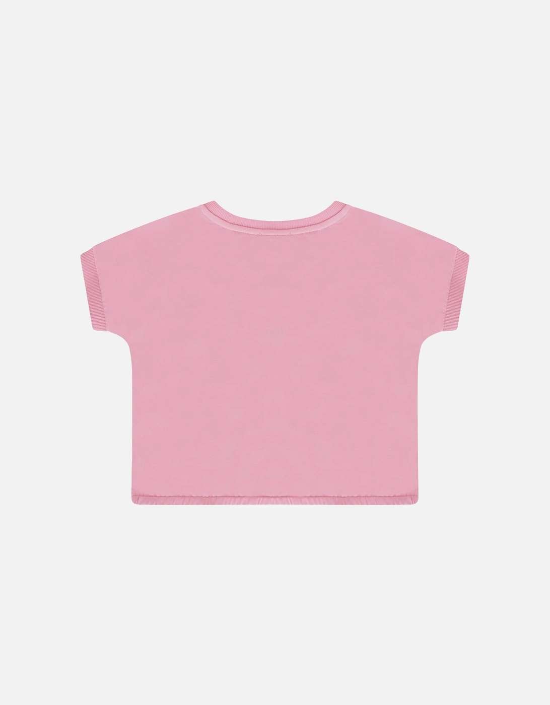 Juniors Toy Logo Glasses T-Shirt (Pink)