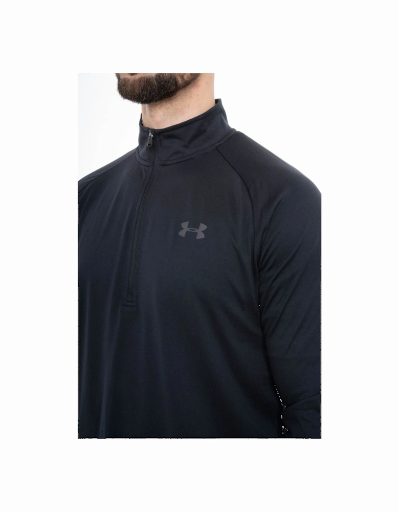 Mens ¼ Zip Top (Black)