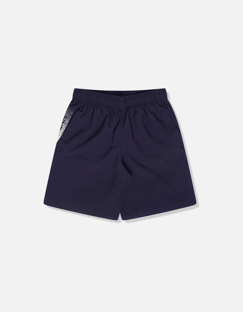 Youths Woven Graphic Shorts (Navy)