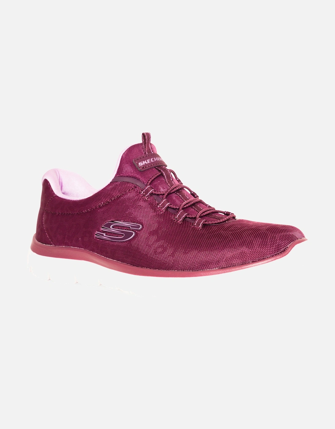 Womens Summits Sparkling Trainers (Plum), 4 of 3