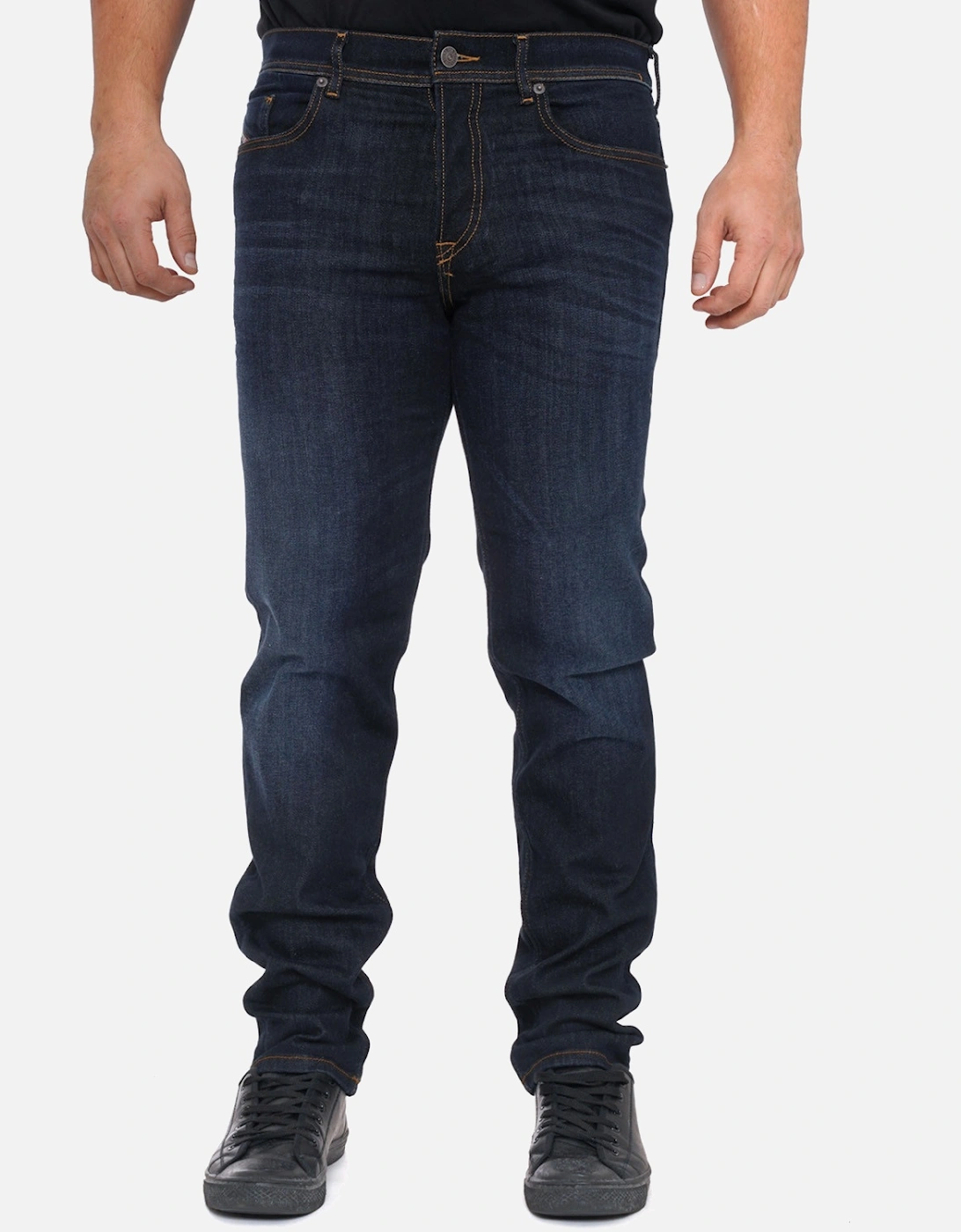 Mens D-Finitive Jeans (Dark Blue), 8 of 7