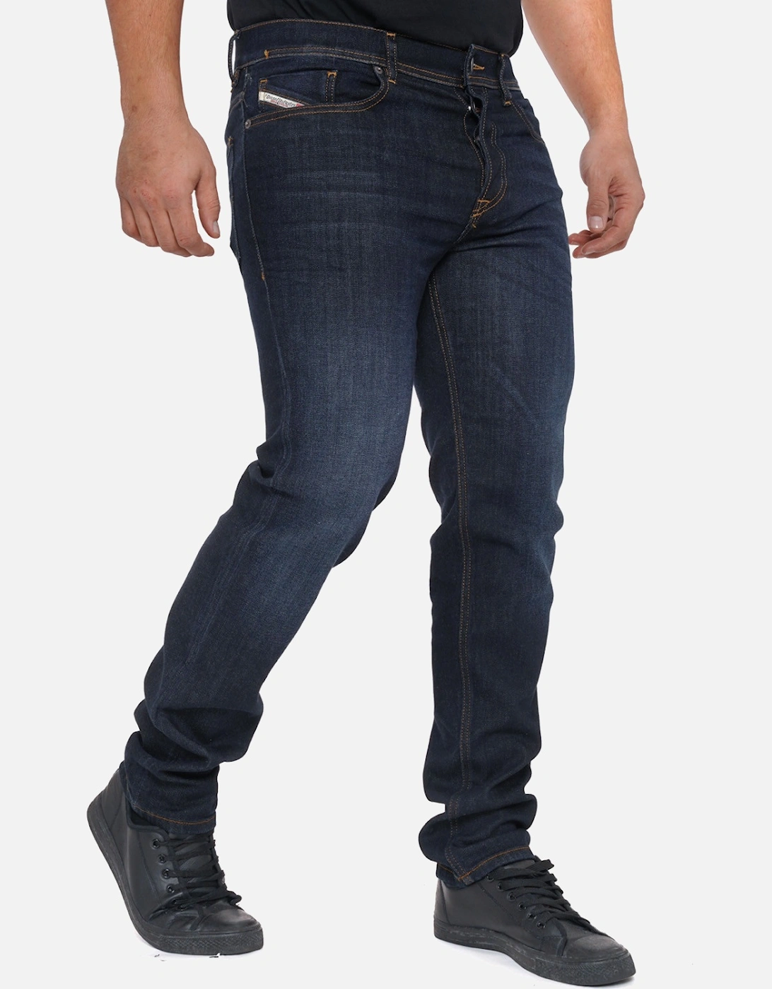 Mens D-Finitive Jeans (Dark Blue)