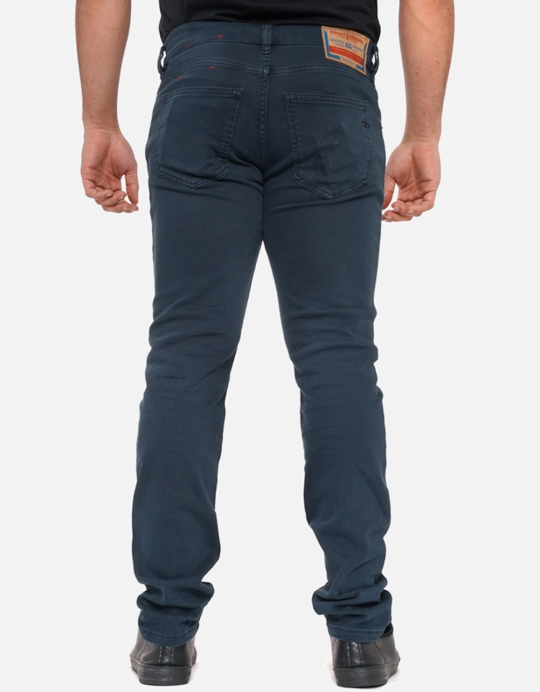 Mens D-Strukt Slim Fit Jeans (Medium Blue)