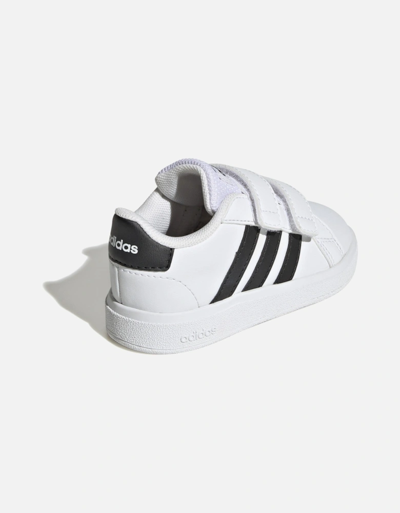 Infants Grand Court 2.0 Trainers (White/Black)