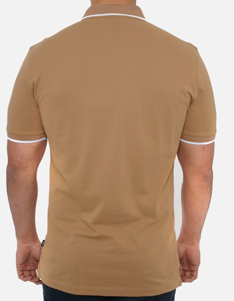 Boss Mens Parlay 190 Polo Shirt (Camel)