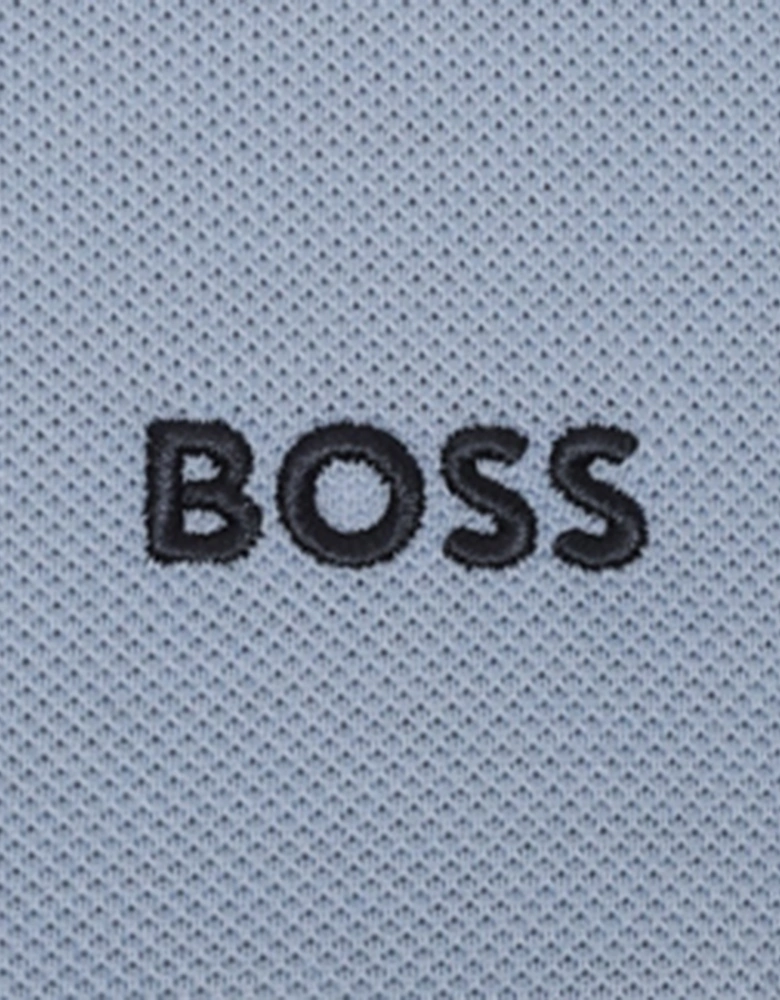 Boss Mens Athleisure Paddy Polo Shirt (Sky)