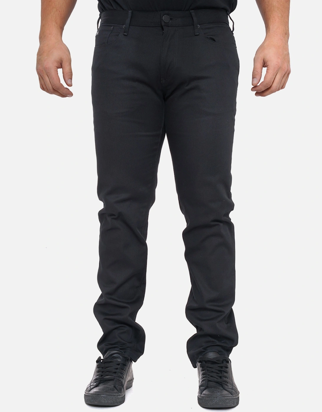 Mens J06 Slim Fit Jeans (Black), 8 of 7