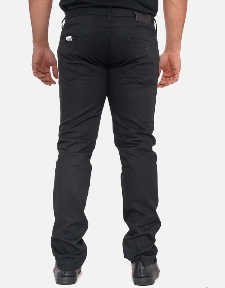 Mens J06 Slim Fit Jeans (Black)