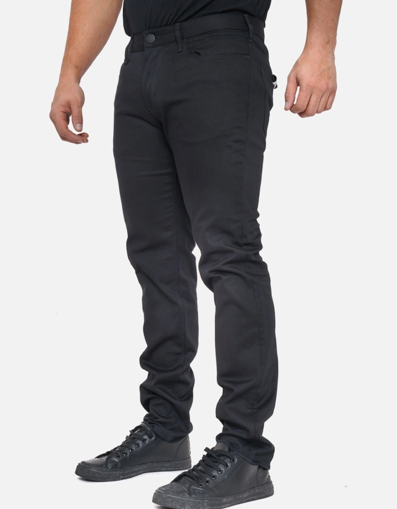 Mens J06 Slim Fit Jeans (Black)