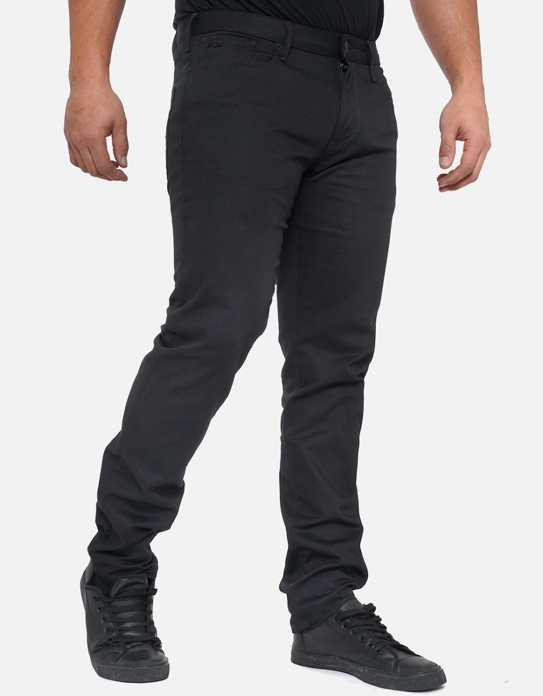 Mens J06 Slim Fit Jeans (Black)