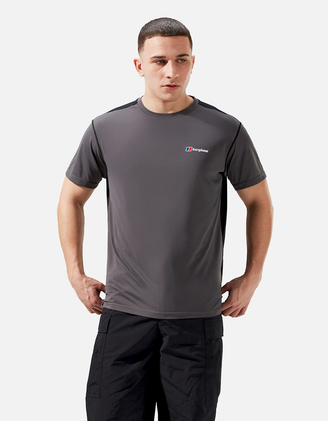 Mens Wayside Tech T-Shirt (Grey)