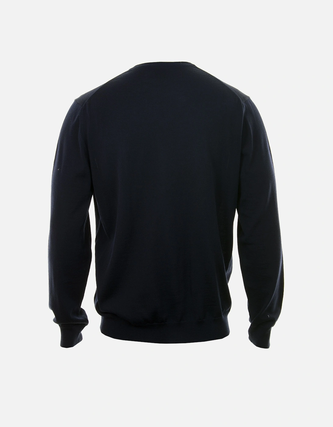 Mens 01501 V Neck Sweater (Navy)