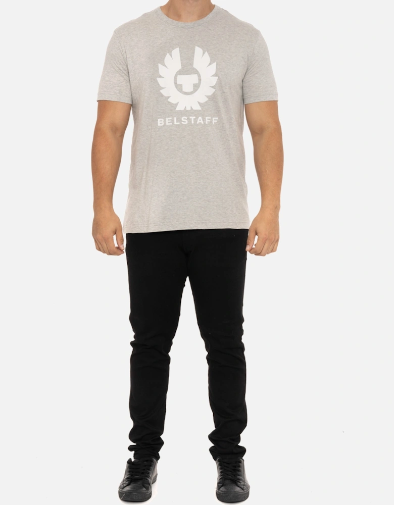 Mens Phoenix Emblem T-Shirt (Grey)