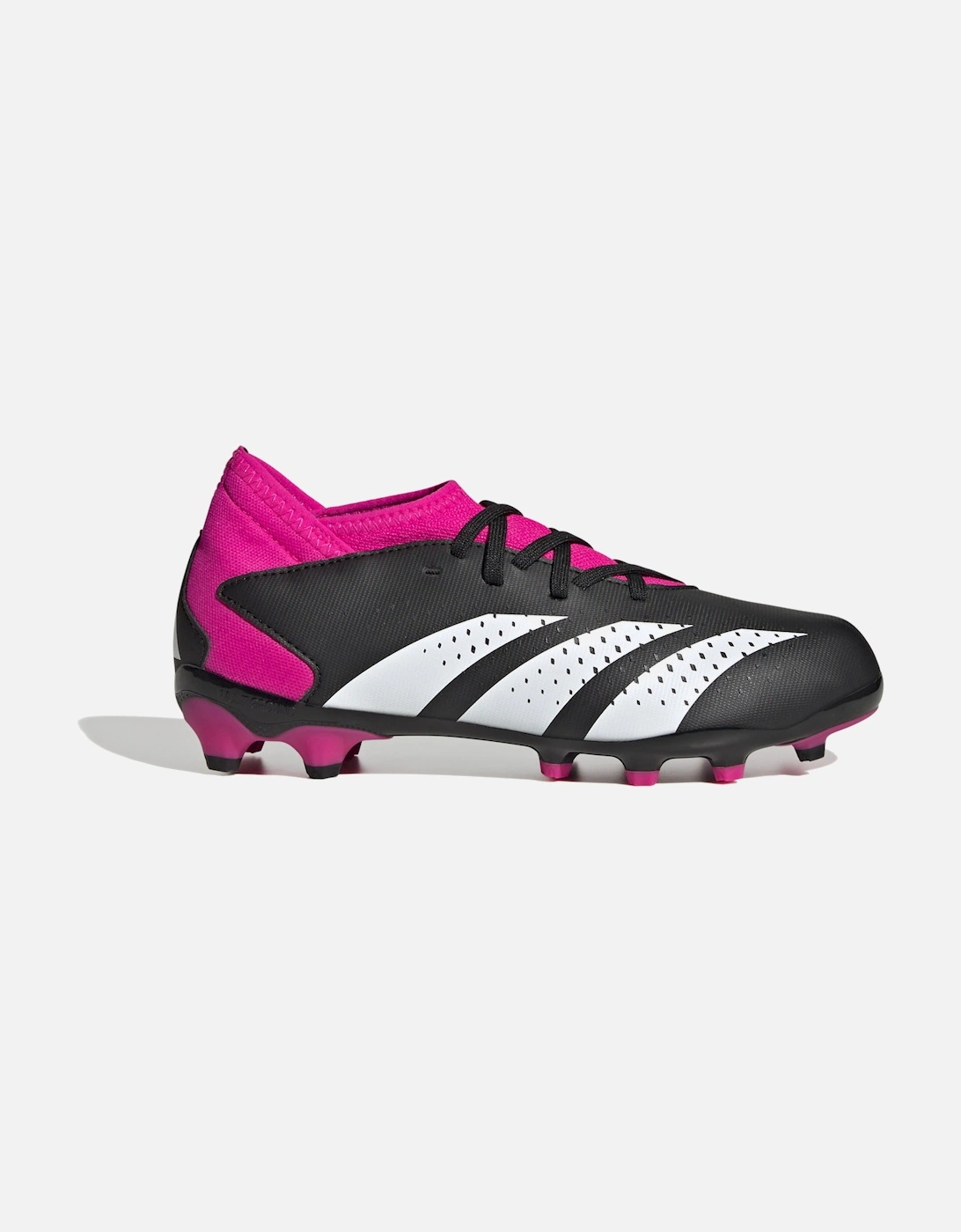 Youths Predator Accuracy.3 Football Boots (Black/Pink), 9 of 8