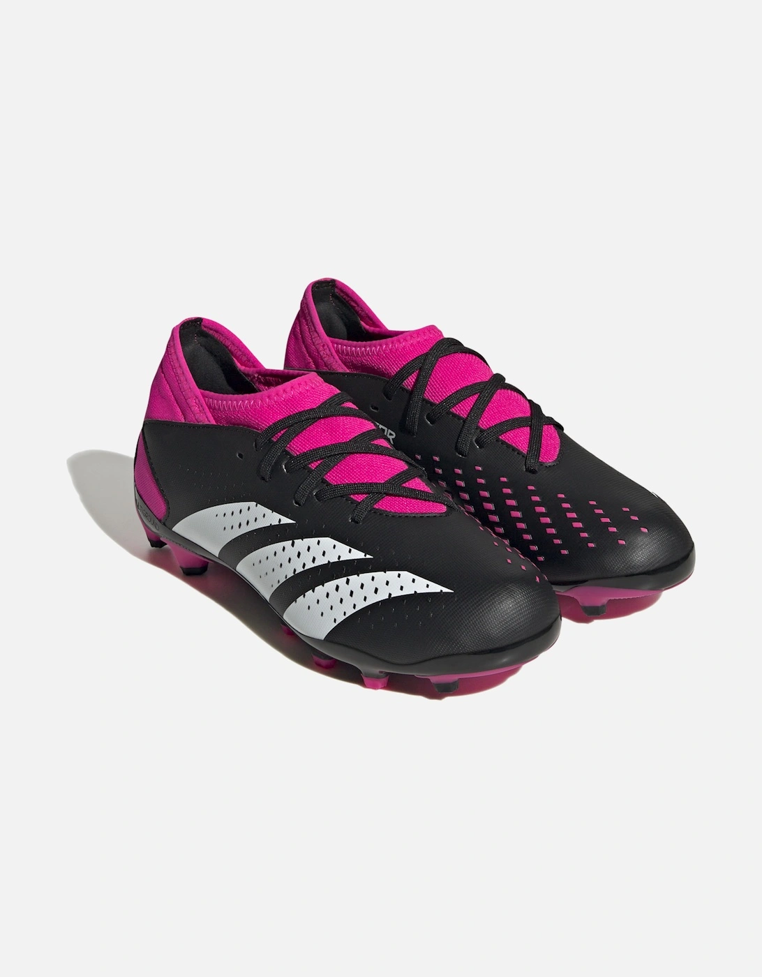 Youths Predator Accuracy.3 Football Boots (Black/Pink)