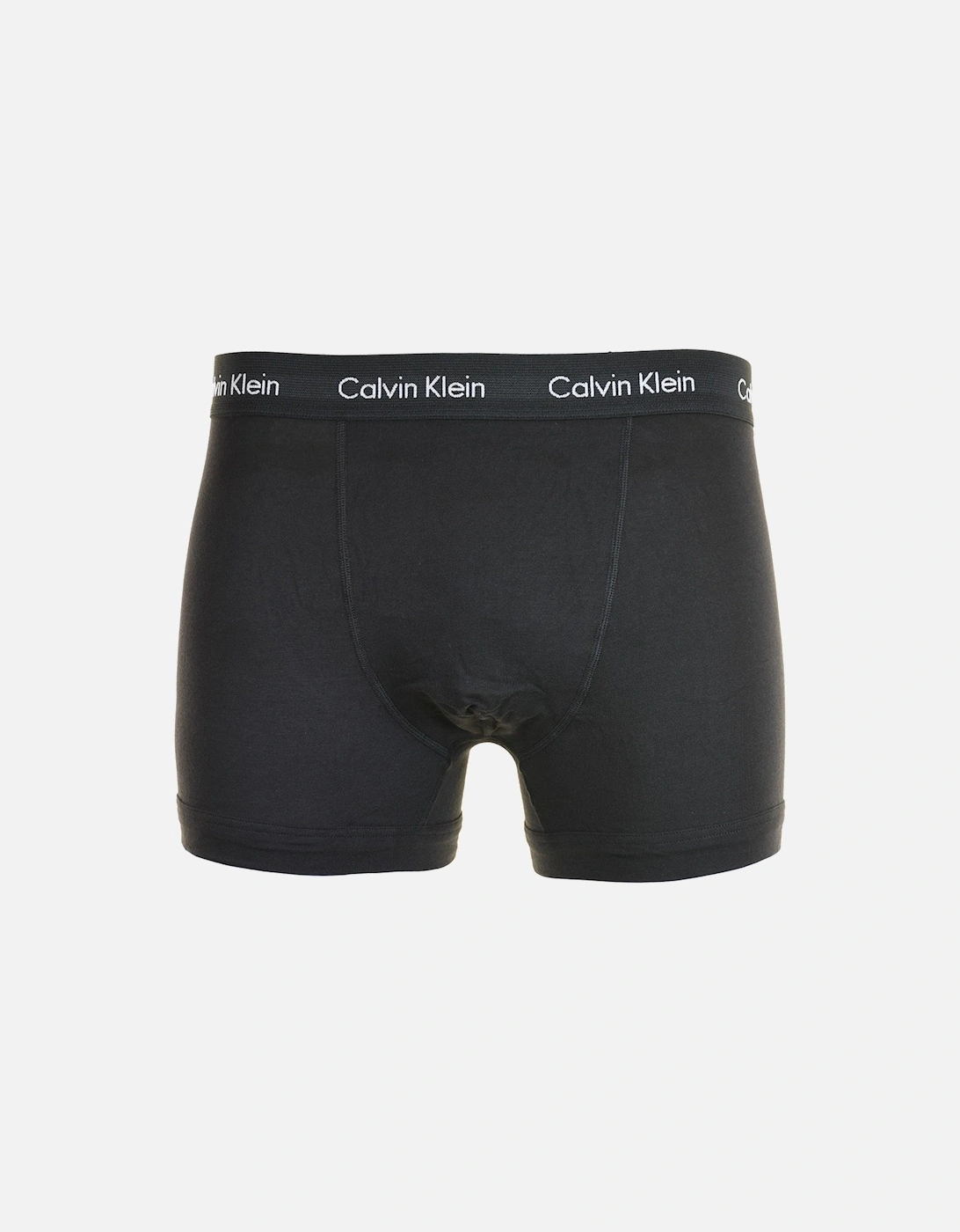 Mens Contrast Branding Boxers 3 Pack (Black)