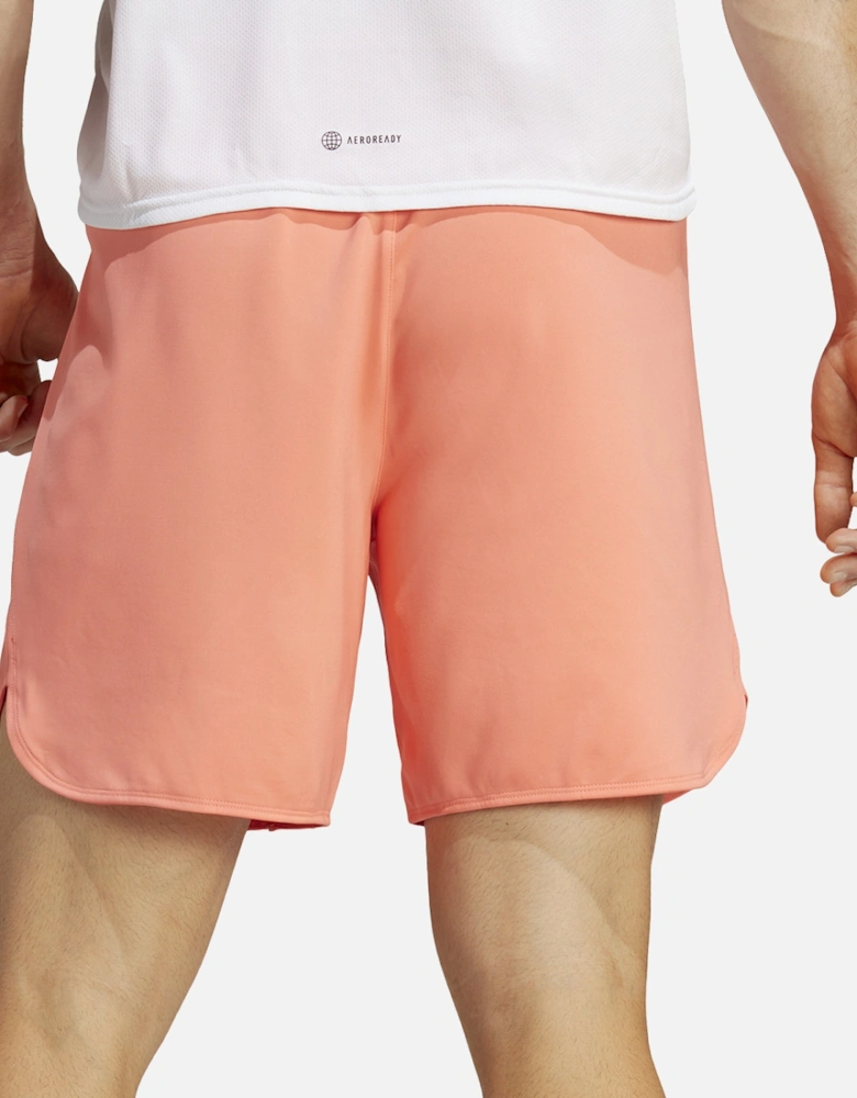 Mens D4 7" Training Shorts (Orange)