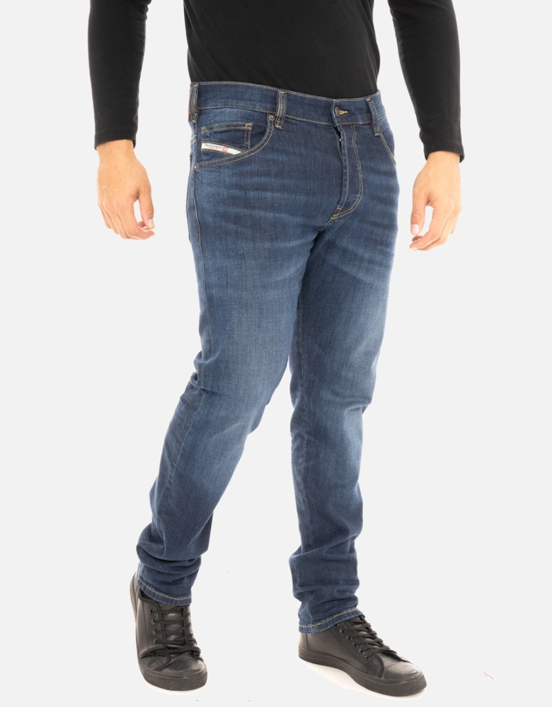 Mens Yennox 009ML Tapered Fit Jeans (Blue)