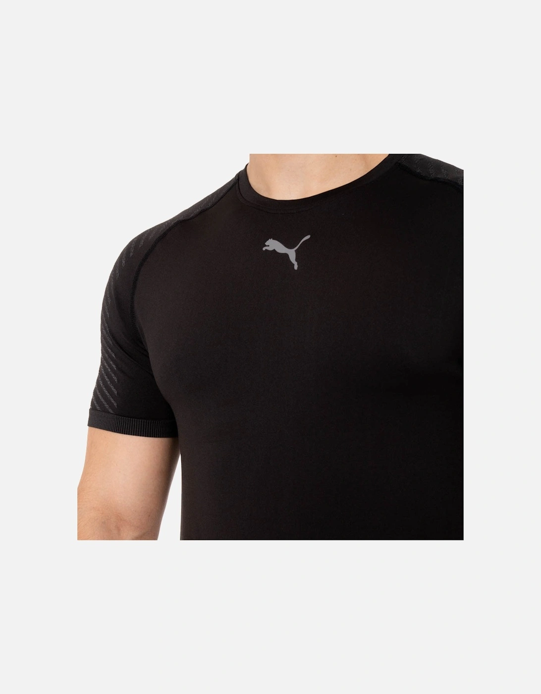 Mens Formknit Seamless T-Shirt (Black)