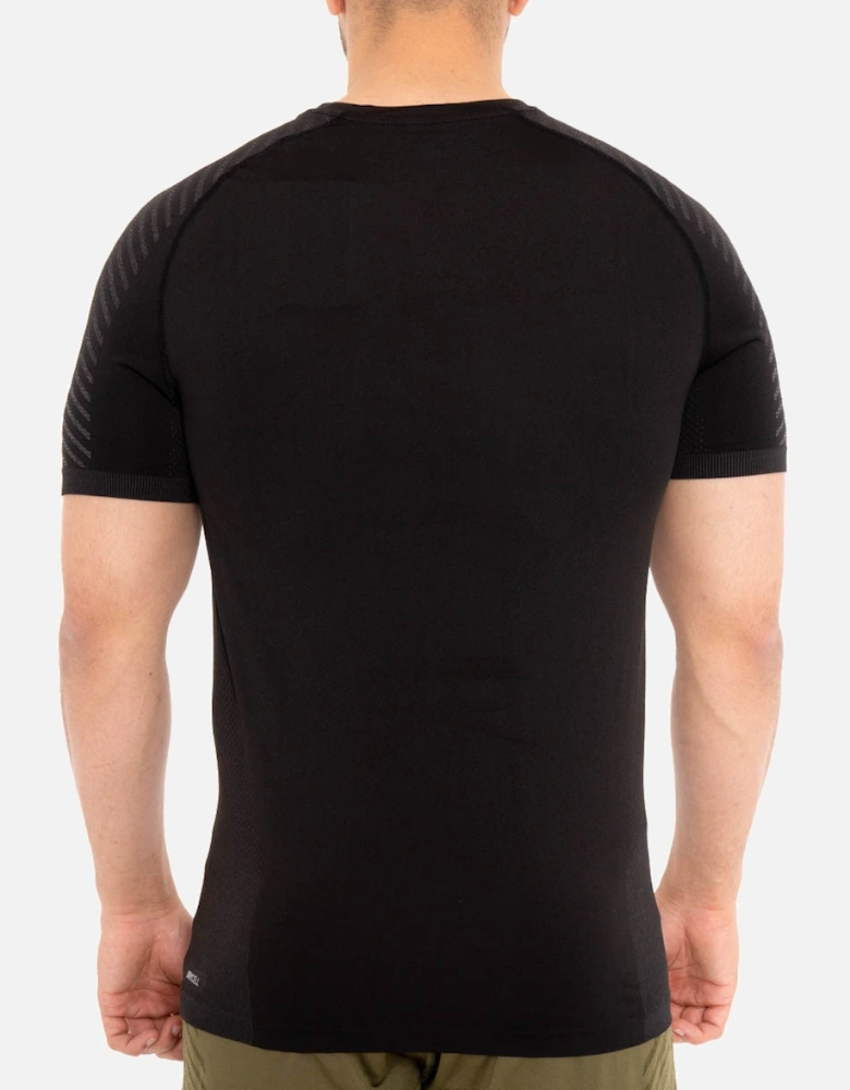 Mens Formknit Seamless T-Shirt (Black)