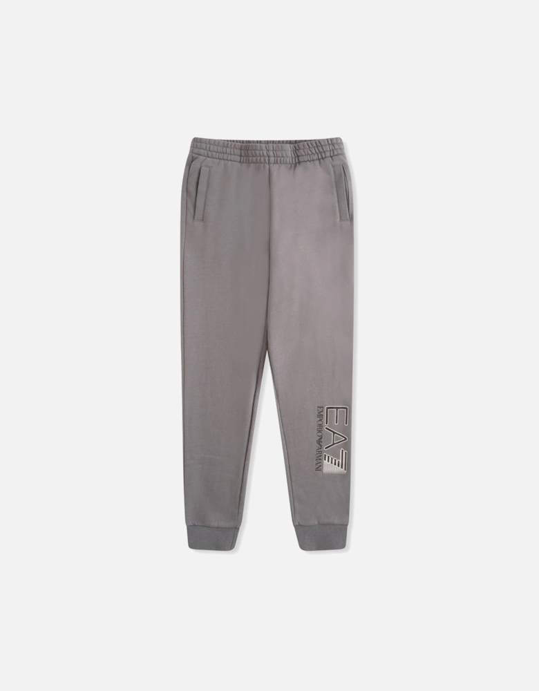 Youths Leg Logo Joggers (Grey)