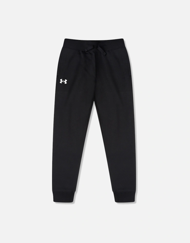 Youths Rival Cotton Joggers (Black)