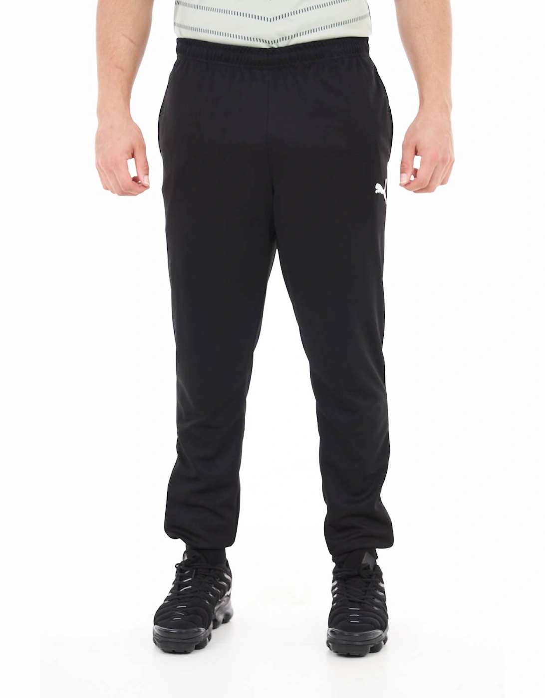 Mens Team Rise Poly Training Joggers (Black), 5 of 4