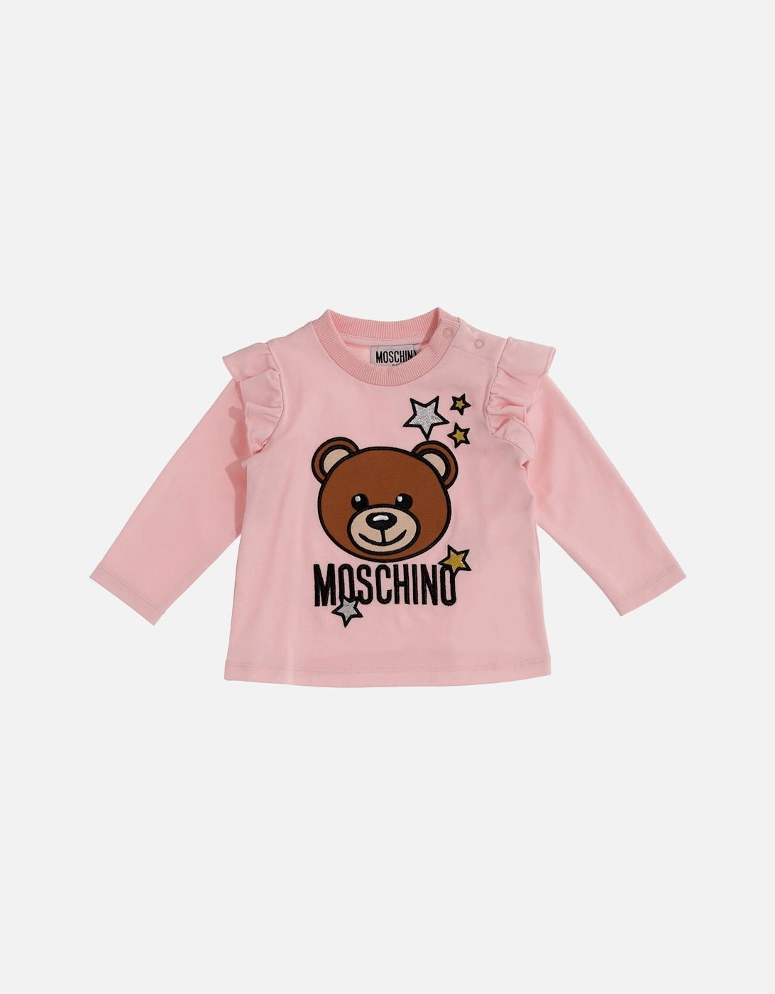Infants L/S T-shirt (Pink), 3 of 2