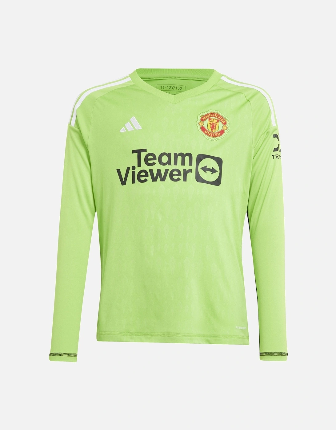 Youths Manchester United Goalkeeper Shirt 23/24 (Green), 6 of 5