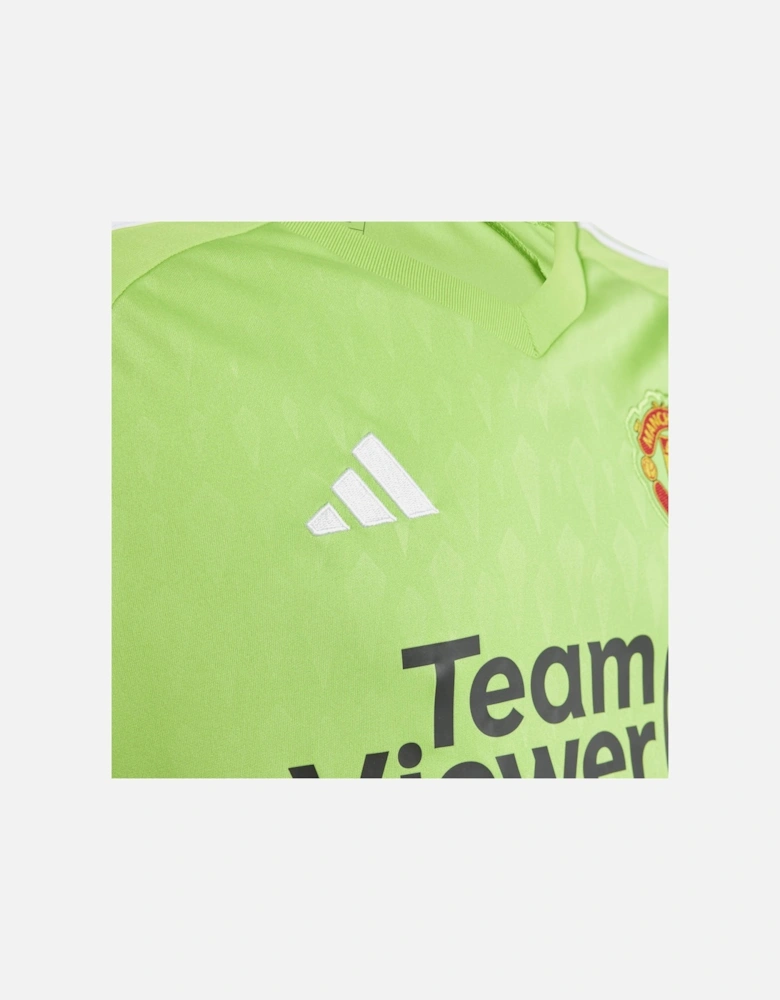 Youths Manchester United Goalkeeper Shirt 23/24 (Green)