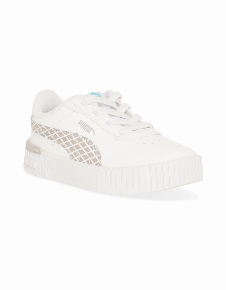 Infants Carina 20 Mermaid Trainers (White)