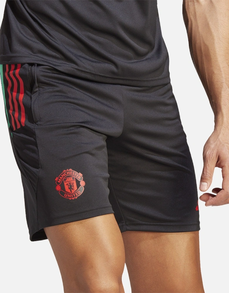 Mens Manchester United Training Shorts 2023/24 (Black)