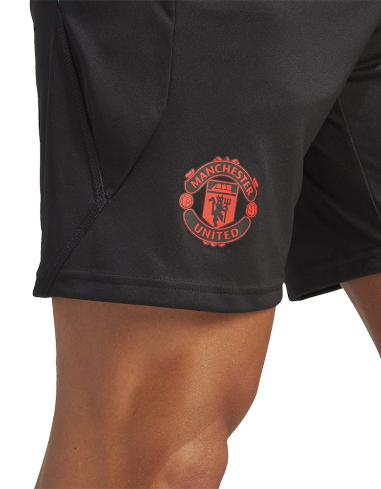 Mens Manchester United Training Shorts 2023/24 (Black)