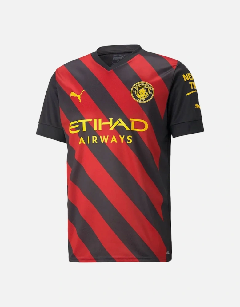 Mens Man City Away 22/23 Shirt (Black)