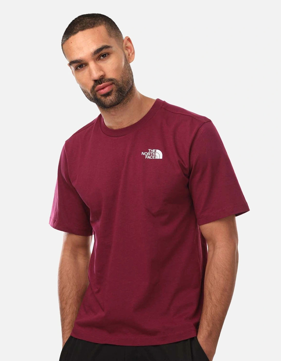 Mens Relaxed Simple Dome T-Shirt, 6 of 5