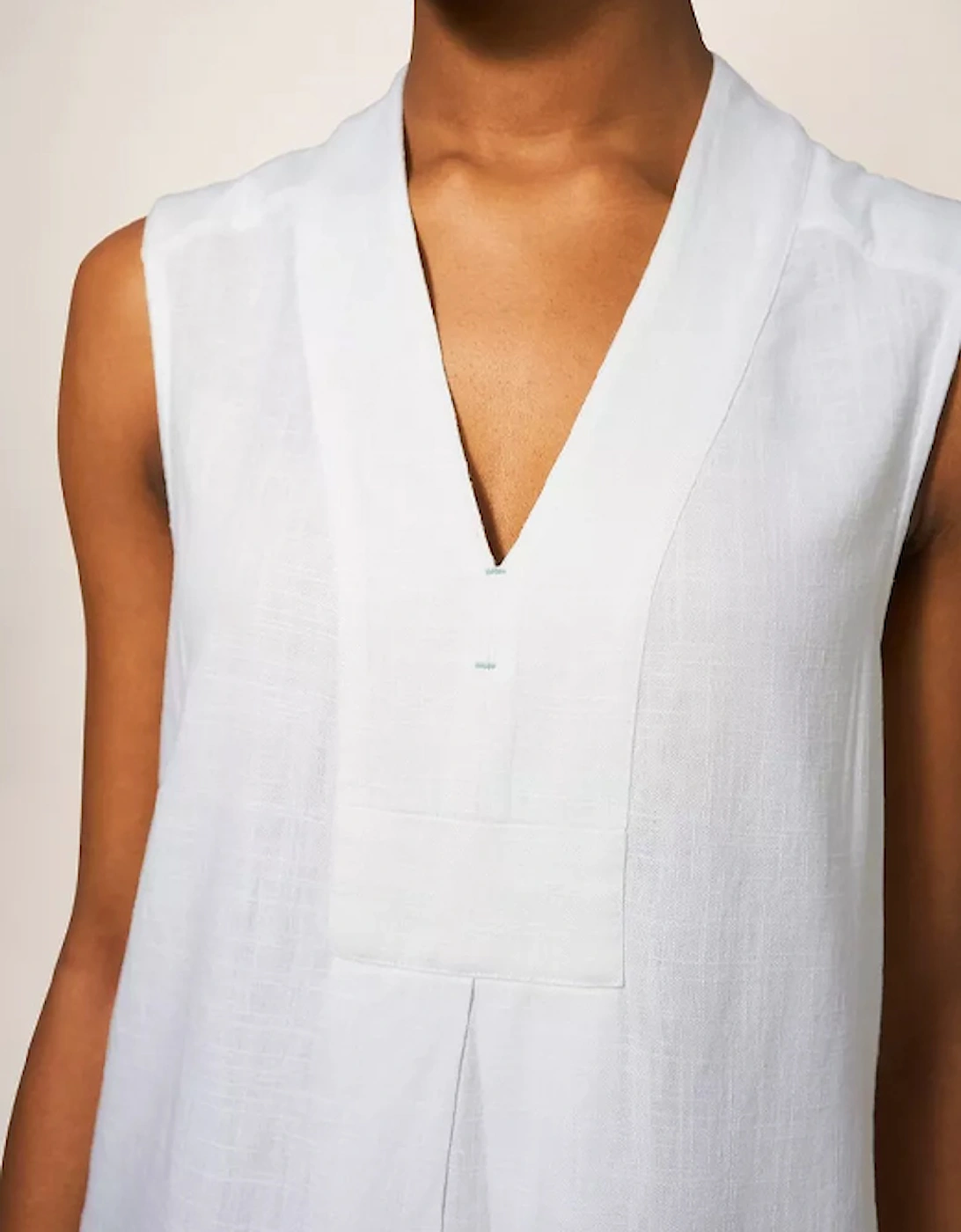 Women's Celia Jersey Mix Shirt Brilliant White
