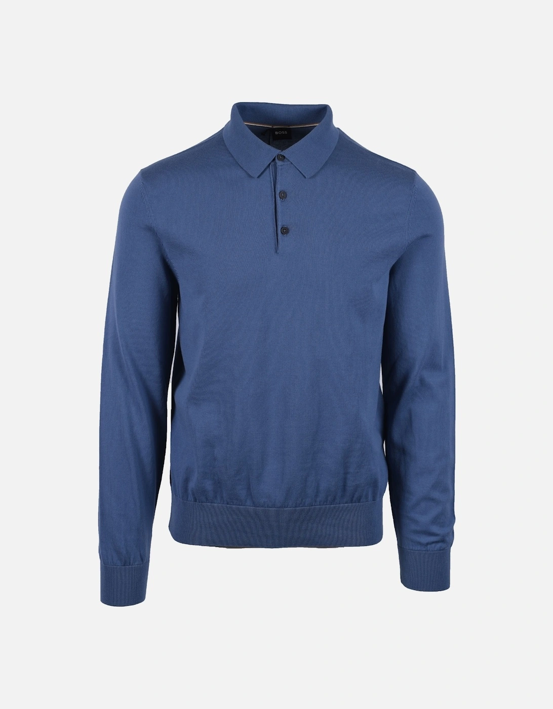 Boss Gemello Knitted Polo Blue, 4 of 3