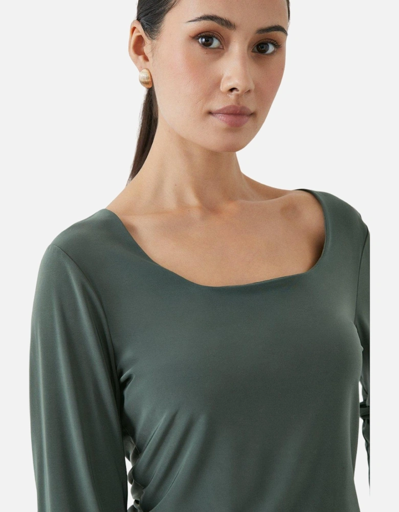 Womens/Ladies Soft Touch 3/4 Sleeve Top