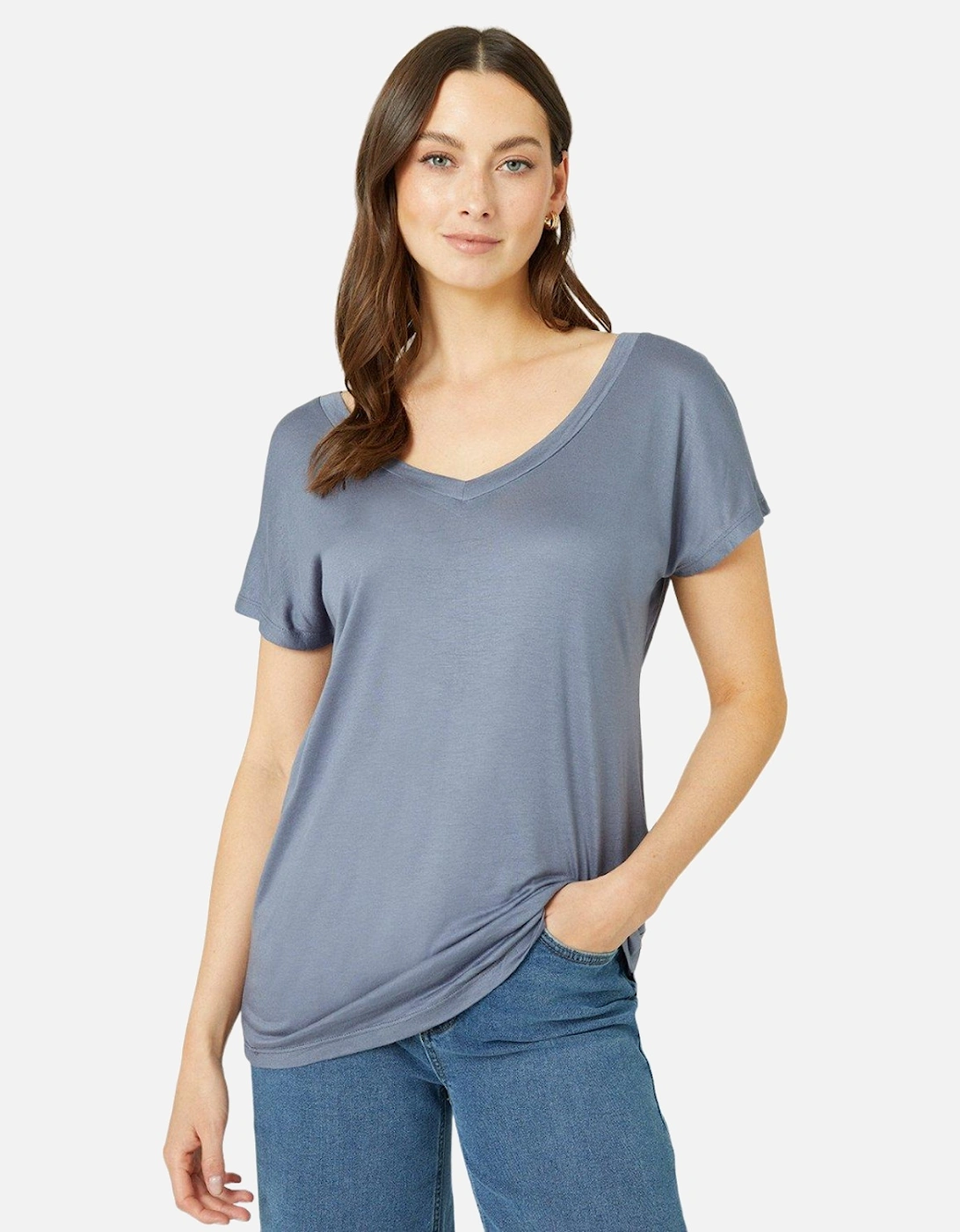 Womens/Ladies Slouch T-Shirt, 4 of 3