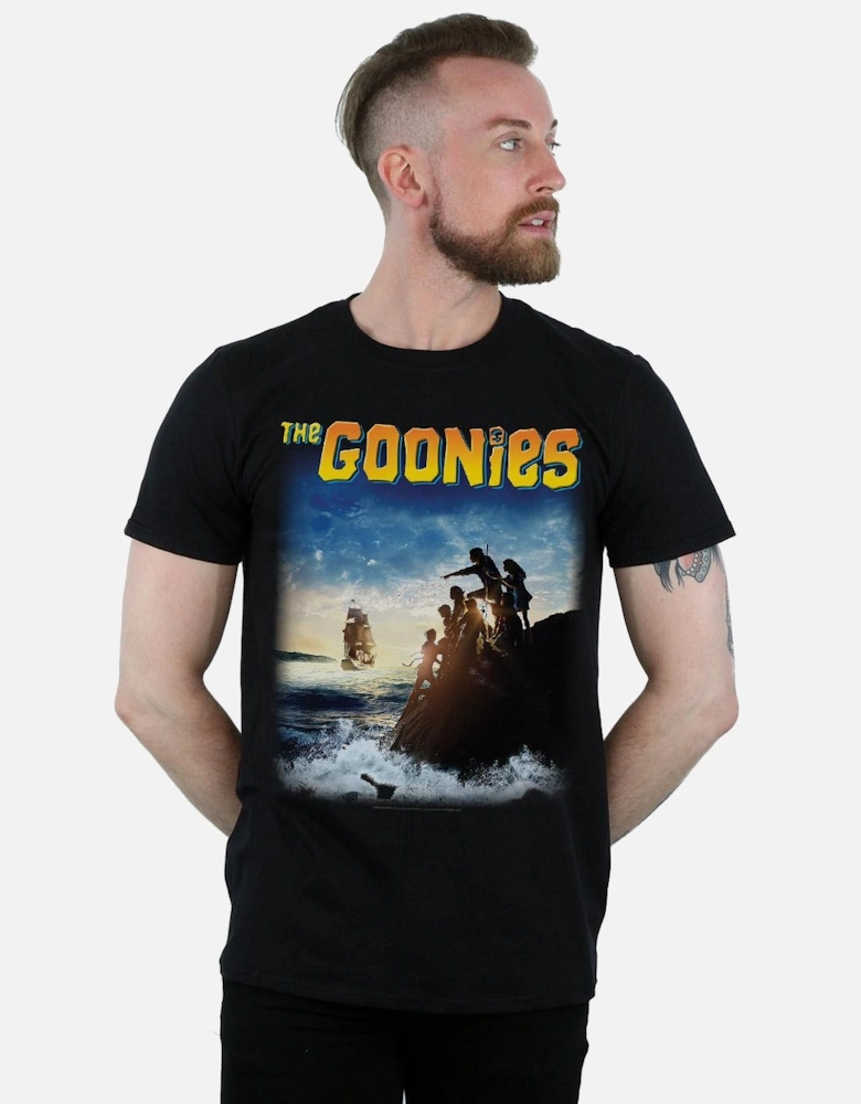 Mens Ship Poster T-Shirt