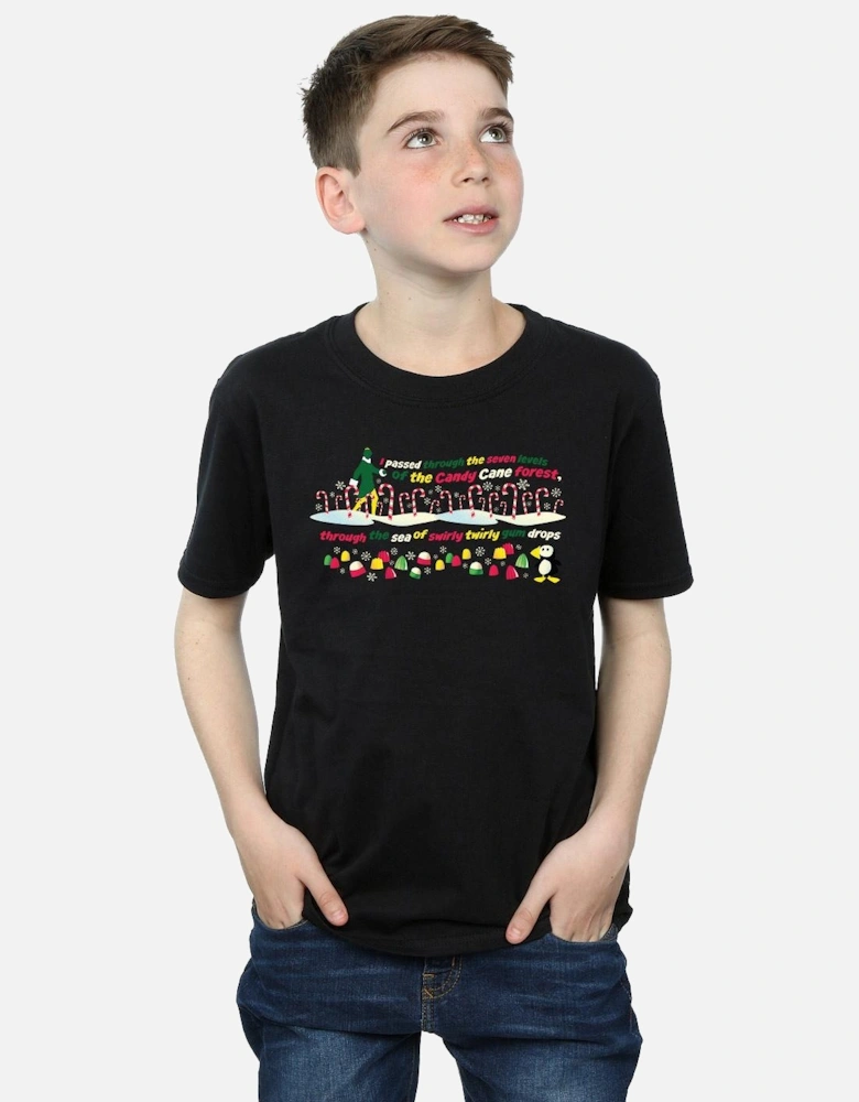 Boys Candy Cane Forest T-Shirt