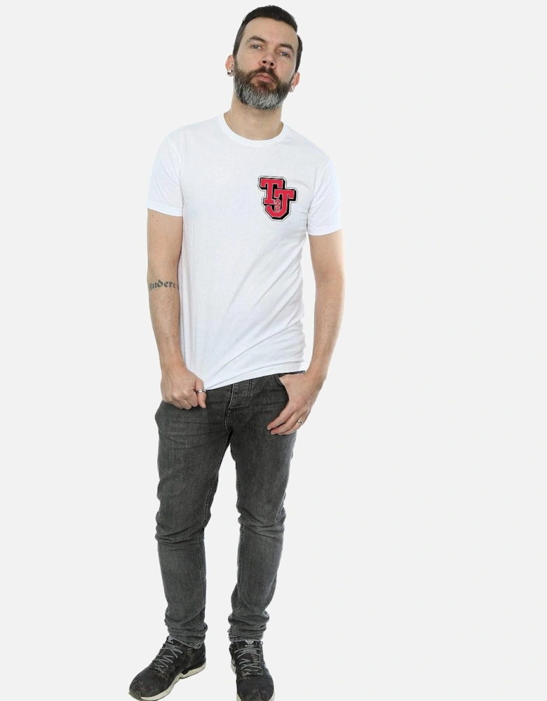 Tom And Jerry Mens Collegiate Logo T-Shirt